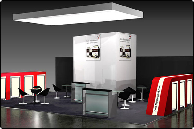 Messebau für den Messestand auf der Messe Cosmetica Berlin Messebau Cosmetica Berlin