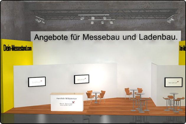 Messebau für den Messestand auf der Messe ITB Berlin Messebau ITB Berlin