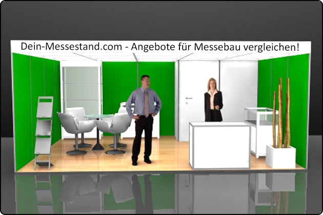 Messebau für den Messestand auf der Messe Popkomm Berlin Messebau Popkomm Berlin