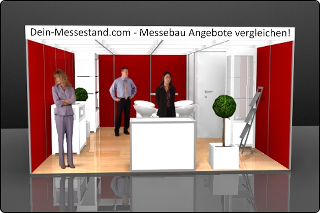 Messebau für den Messestand auf der Messe Wasser Berlin Messebau Wasser Berlin