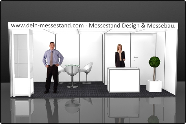 System Messestand für geringere Messebaukosten günstiger Messebau mit System